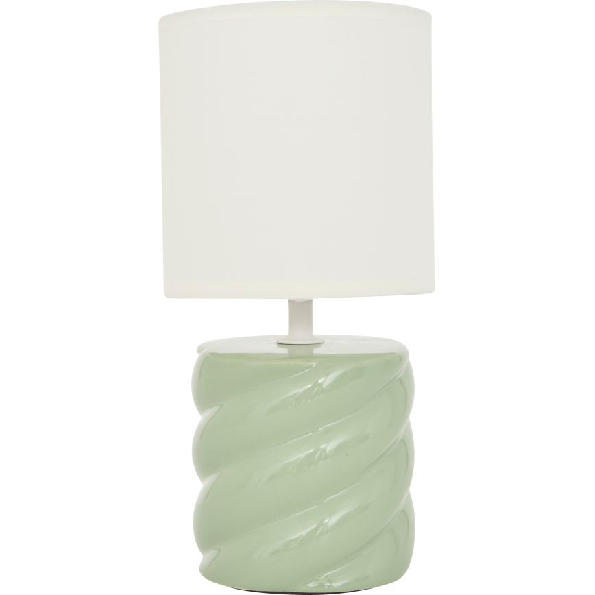 Atmosphera - Stolní lampa NOLY 1xE14/40W/230V zelená