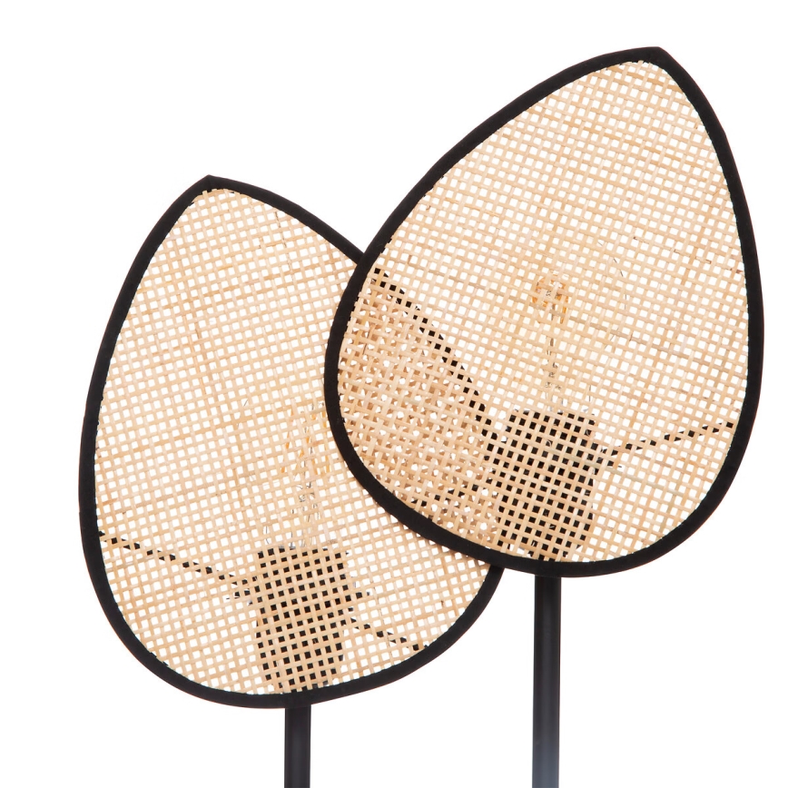 Atmosphera - Stolní lampa OLME 2xE27/40W/230V ratan