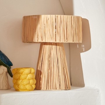 Atmosphera - Stolní lampa ORANE 1xE27/40W/230V juta