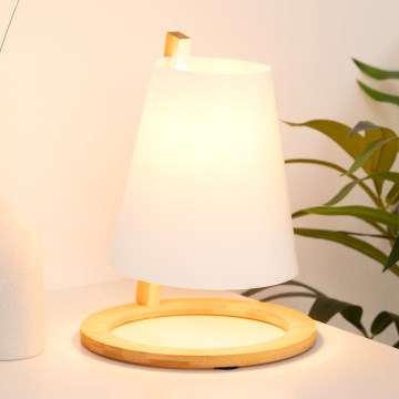 Atmosphera - Stolní lampa PITA 1xE14/40W/230V bambus
