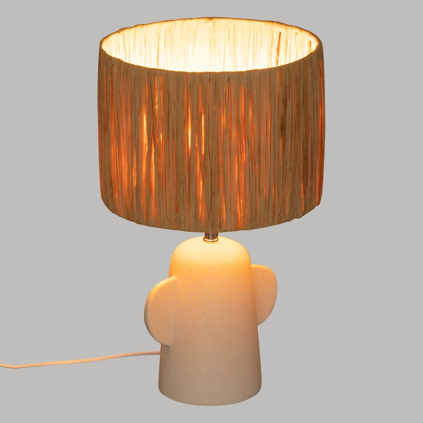 Atmosphera - Stolní lampa RAIA 1xE27/40W/230V rafie