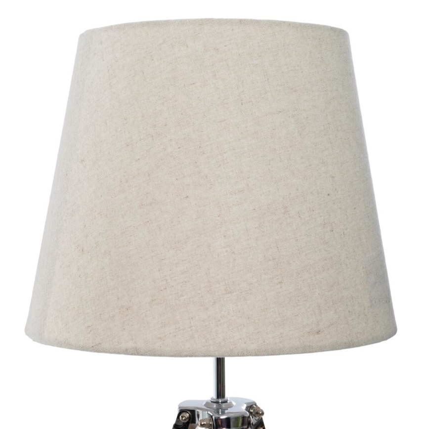Atmosphera - Stolní lampa RUNO 1xE27/25W/230V bambus/krémová