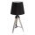 Atmosphera - Stolní lampa RUNO 1xE27/25W/230V dřevo/černá
