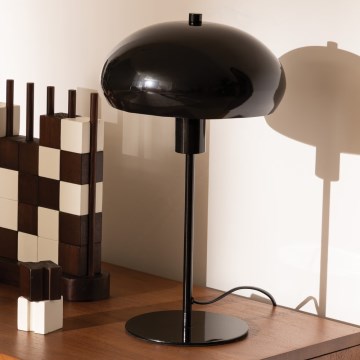 Atmosphera - Stolní lampa SAVIO 1xE14/25W/230V černá
