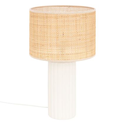 Atmosphera - Stolní lampa TYLIA 1xE14/60W/230V ratan
