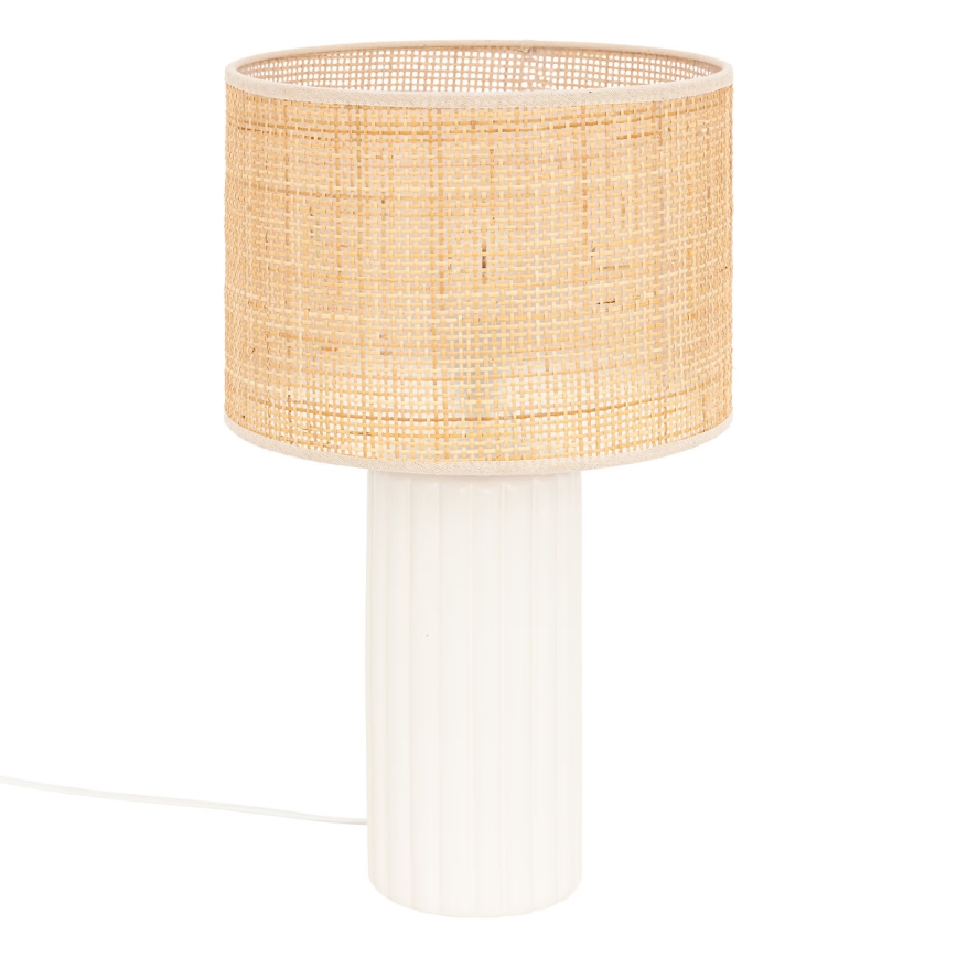 Atmosphera - Stolní lampa TYLIA 1xE14/60W/230V ratan