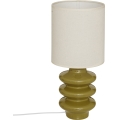 Atmosphera - Stolní lampa VINUS 1xE14/40W/230V khaki