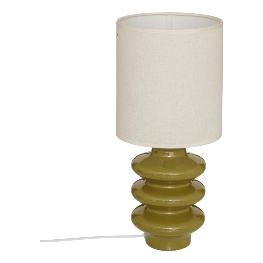 Atmosphera - Stolní lampa VINUS 1xE14/40W/230V khaki
