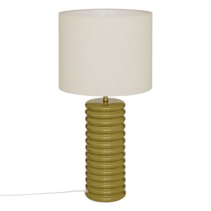 Atmosphera - Stolní lampa VINUS 1xE27/60W/230V khaki