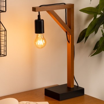 Atmosphera - Stolní lampa WILD 1xE27/25W/230V borovice