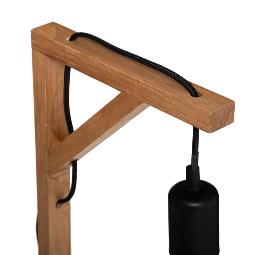 Atmosphera - Stolní lampa WILD 1xE27/25W/230V borovice