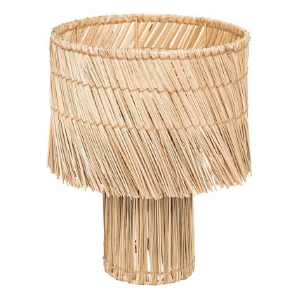 Atmosphera - Stolní lampa YONI 1xE27/40W/230V rákos