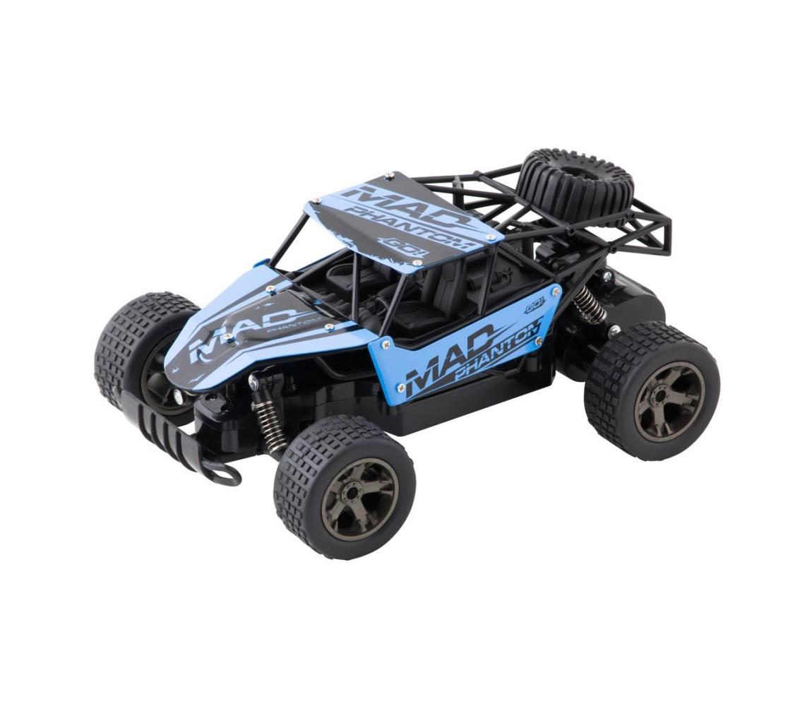 Buddy Toys Auto Bulan na dálkové ovládání černá/modrá FT0731