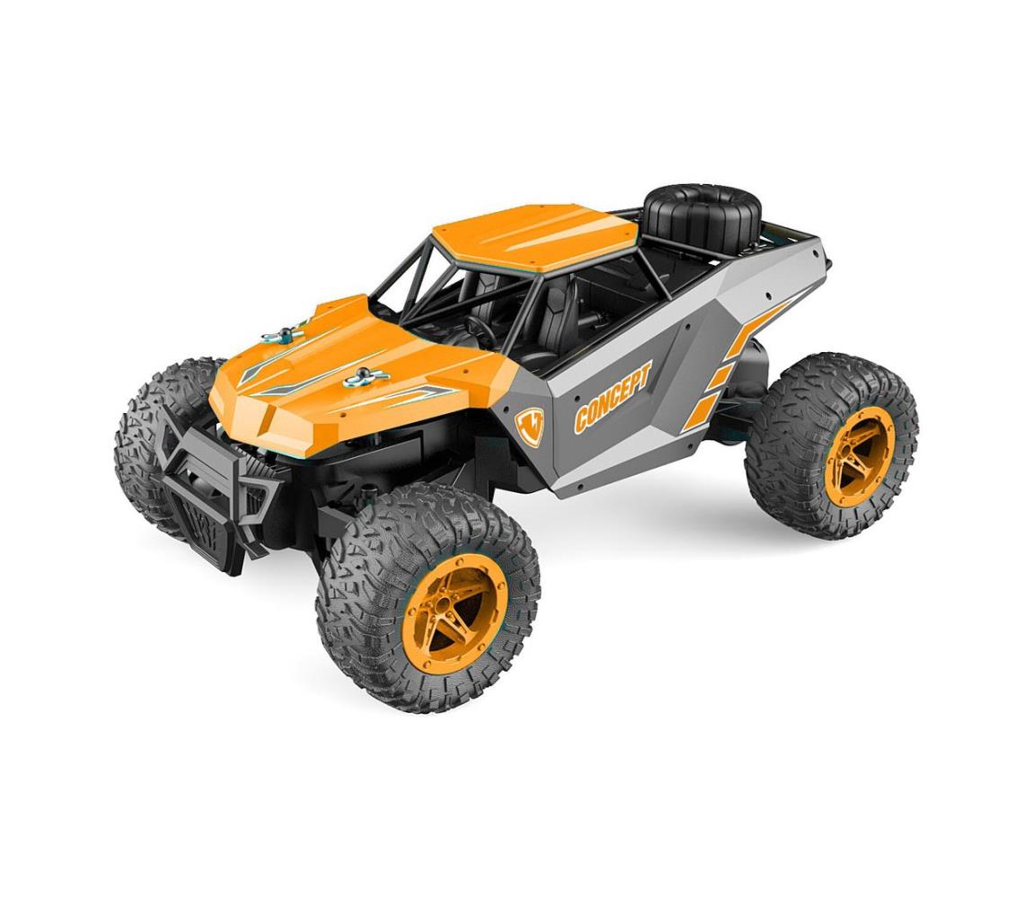 Buddy Toys Auto Muscle X na dálkové ovládání oranžová/šedá FT0719