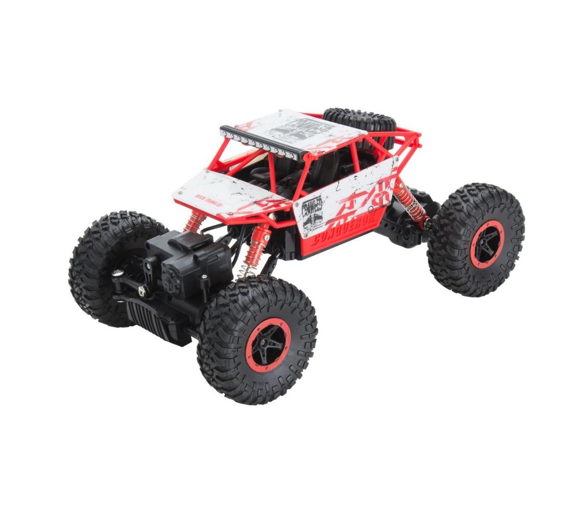 Buddy Toys Auto Rock Climber na dálkové ovládání černá/červená/bílá FT0728