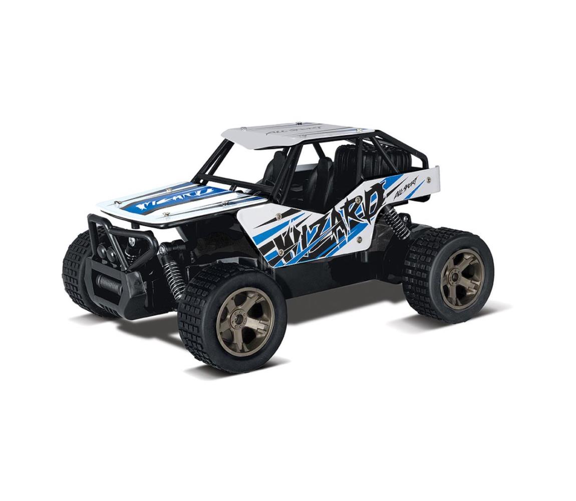Buddy Toys Auto Wizard na dálkové ovládání černá/bílá/modrá FT0733