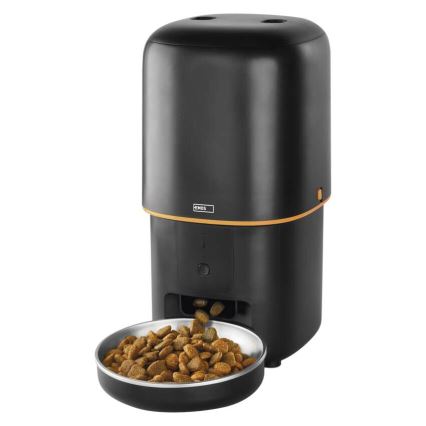 Automatický dávkovač krmiva 4 l/5V/3xD černý Wi-Fi