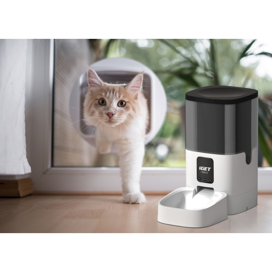 Automatický dávkovač krmiva s mikrofonem 6l/230V Wi-Fi