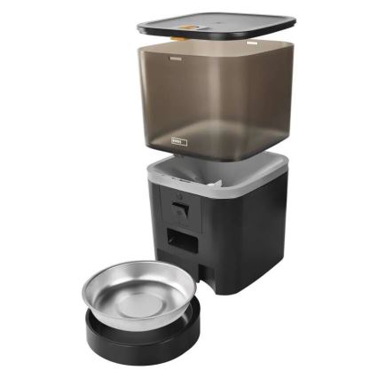 Automatický dávkovač krmiva s mikrofonem a kamerou 6l/5V/4xAA Wi-Fi