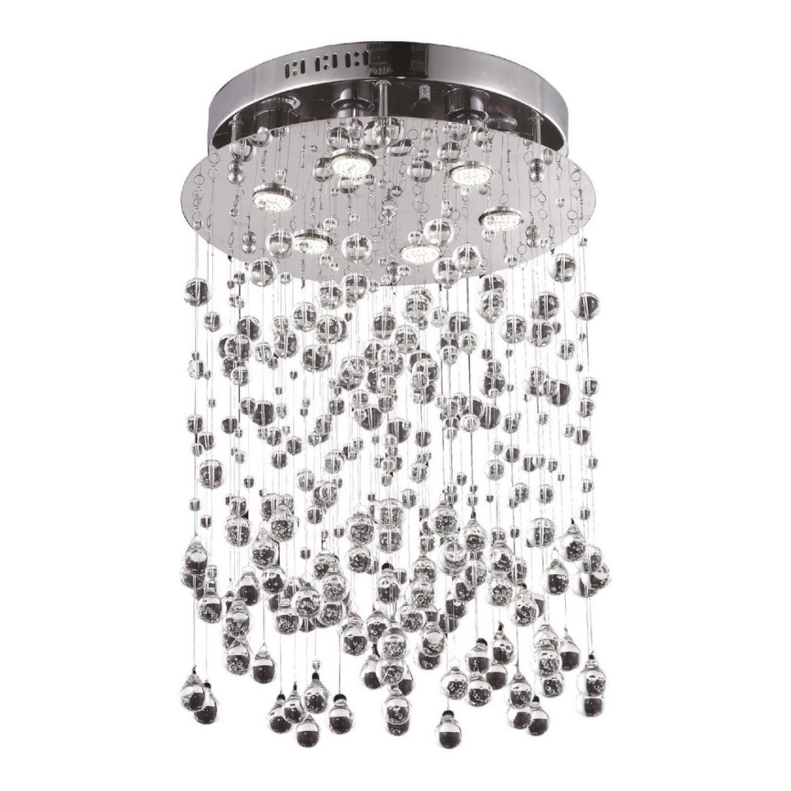 Azzardo AZ0269 - Křišťálové stropní svítidlo COMET 6xGU10/40W/230V