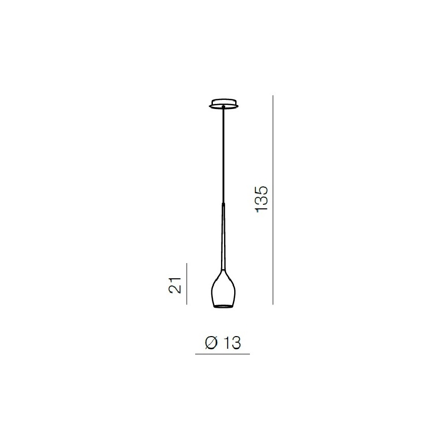 Azzardo AZ1220 - Lustr na lanku IZZA 1xE14/40W/230V
