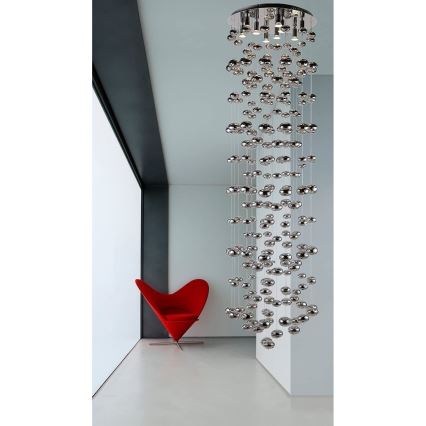 Azzardo AZ1296 - Lustr přisazený LUVIA 9xGU10/50W/230V