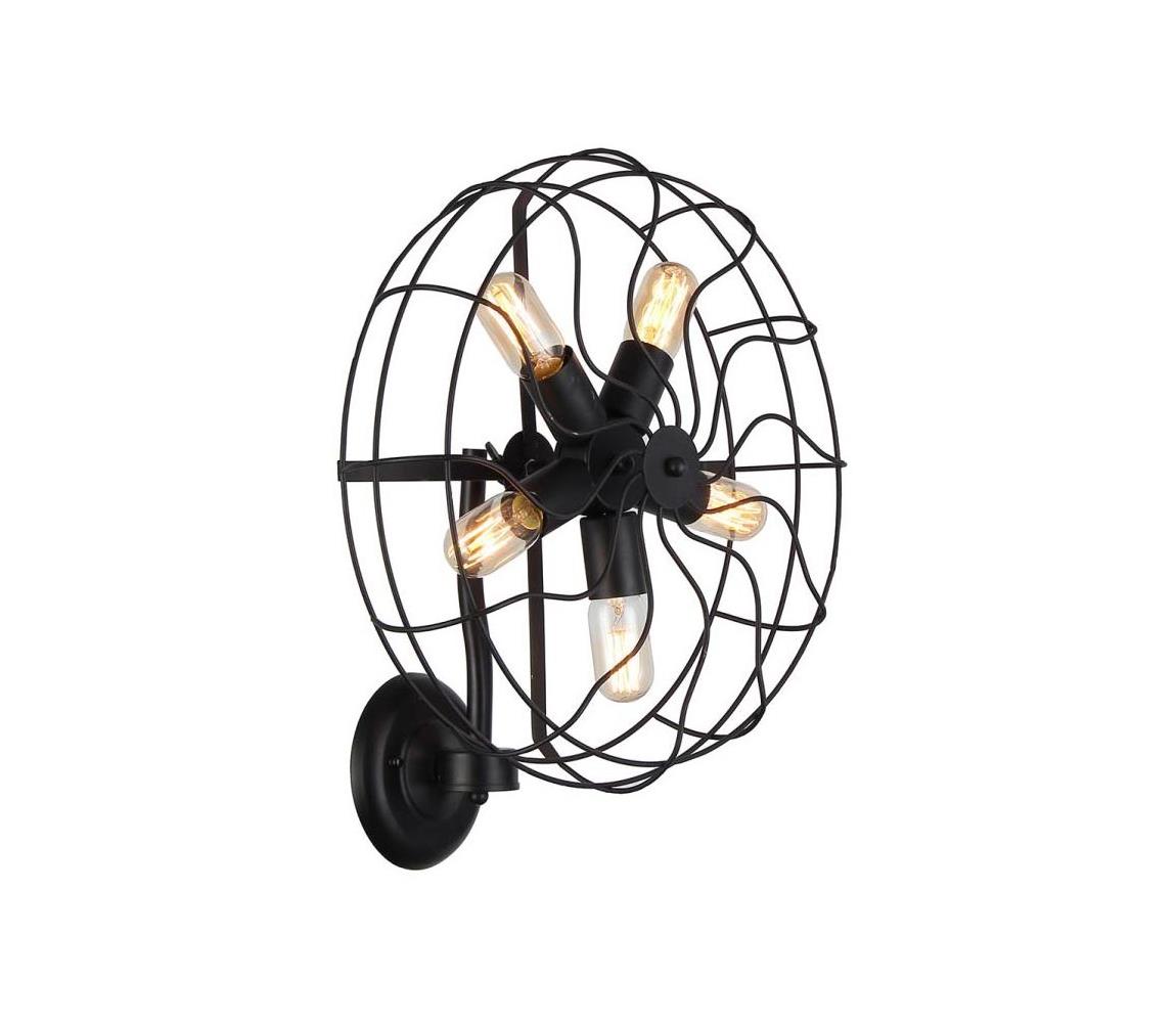 Azzardo Azzardo AZ1349 - Nástěnné svítidlo FAN 5xE27/60W/230V AZ1349