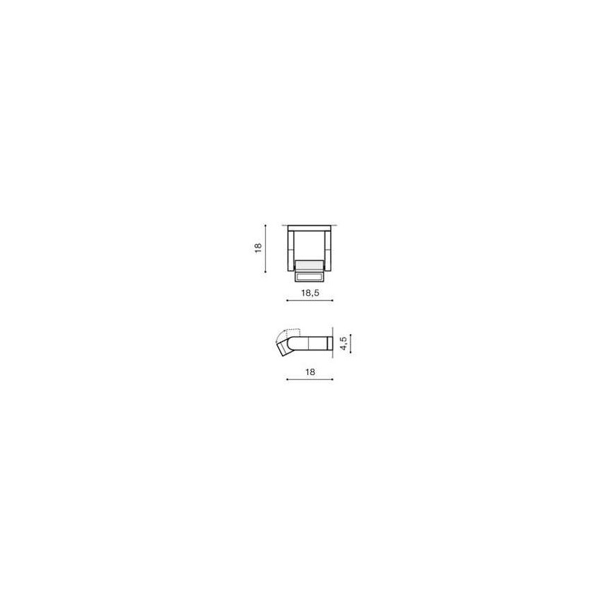 Azzardo AZ2132 - LED Venkovní nástěnné svítidlo FRAME LED/8W/230V IP54