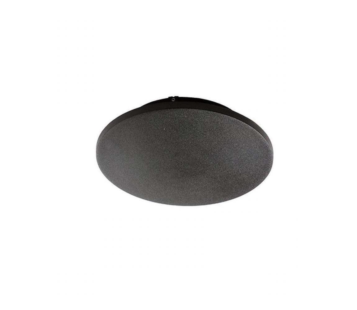 Azzardo - LED Venkovní stropní svítidlo ANCONA LED/6W/230V IP54 Černá