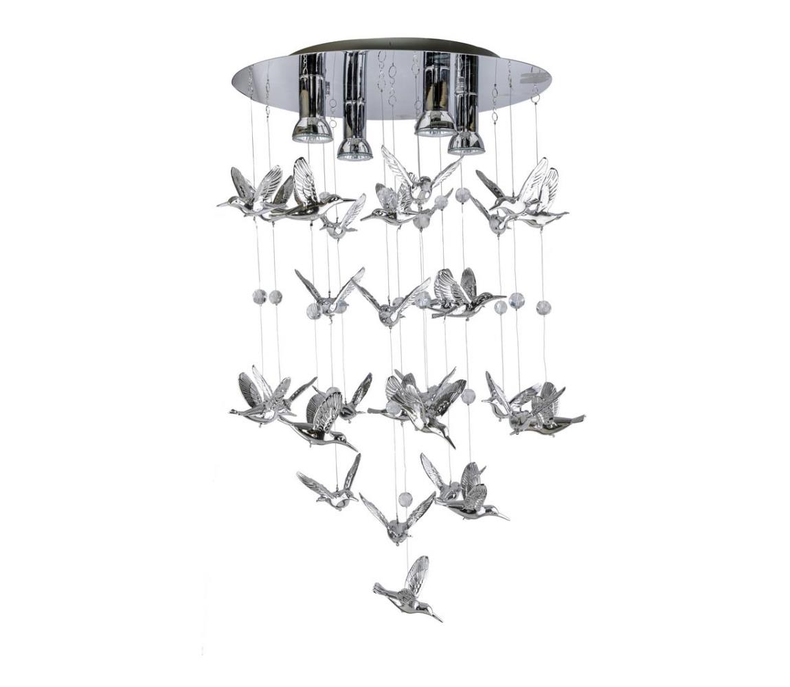 Azzardo Azzardo AZ2449 - Lustr na lanku BIRDS 4xGU10/40W/230V AZ2449