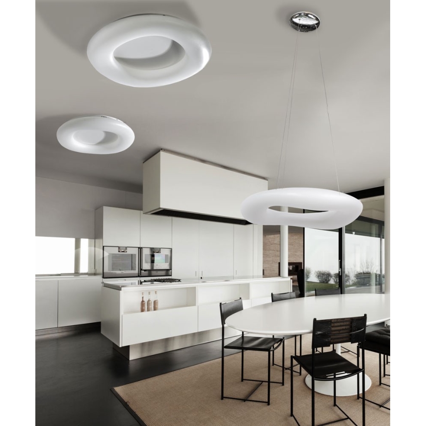 Azzardo AZ2671 - LED Stmívatelné stropní svítidlo DONUT LED/216W/230V + dálkové ovládání