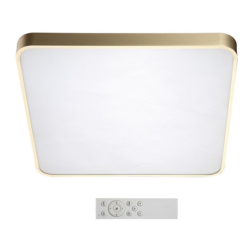 Azzardo AZ2760 - LED Stmívatelné stropní svítidlo QUADRO 1xLED/60W/230V+ dálkové ovládání