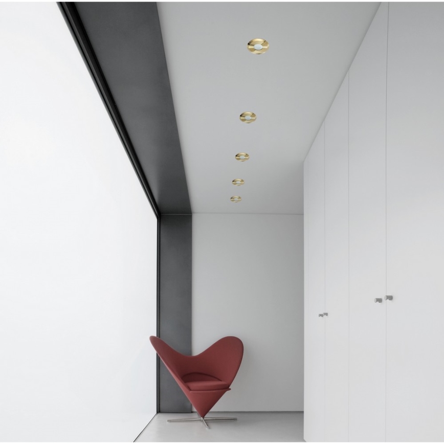 Azzardo AZ2800 - Venkovní zápustné svítidlo OSCAR 1xGU10/50W/230V IP44