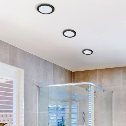Azzardo AZ2840 - LED Koupelnové podhledové svítidlo SLIM 1xLED/12W/230V IP44 CRI 90