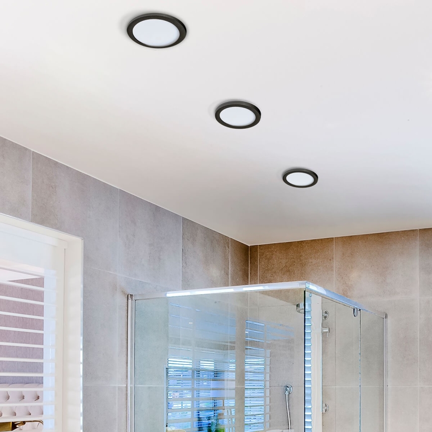 Azzardo AZ2840 - LED Koupelnové podhledové svítidlo SLIM 1xLED/12W/230V IP44 CRI 90