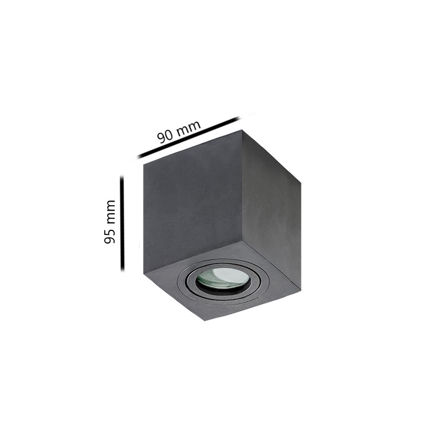 Azzardo AZ2878 - Koupelnové stropní svítidlo BRANT 1xGU10/50W/230V IP44