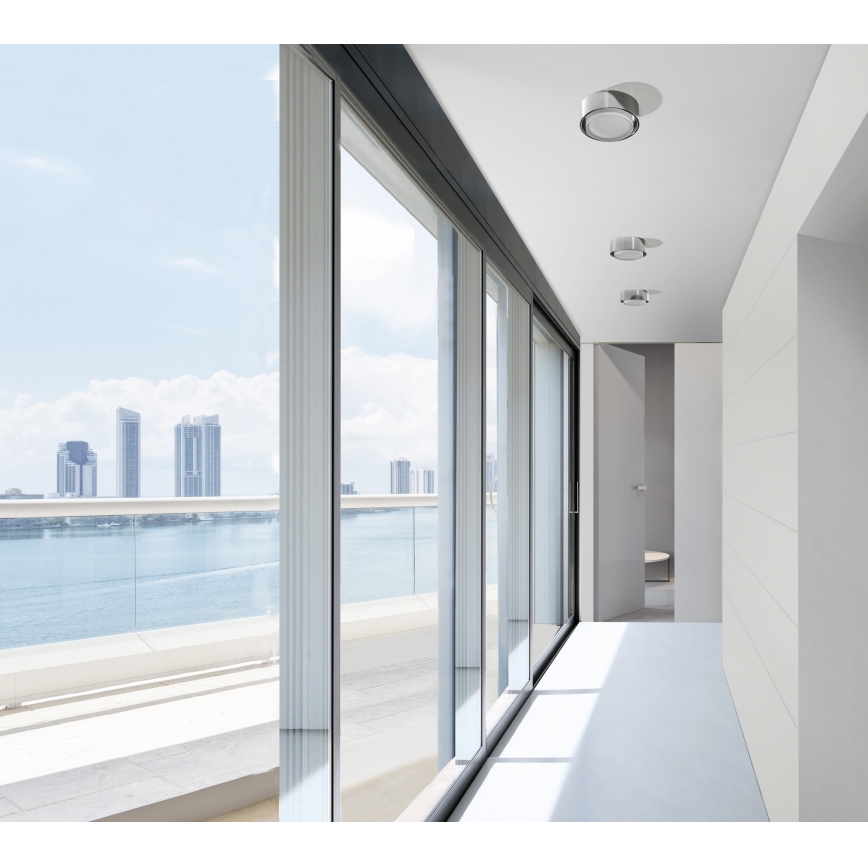Azzardo AZ4391 - LED Koupelnové podhledové svítidlo KASTORIA LED/7W/230V IP44 lesklý chrom