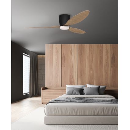 Azzardo AZ4450 - LED Stmívatelný stropní ventilátor VENETI LED/18W/230V 3000/4000/5500K+ dálkové ovládání