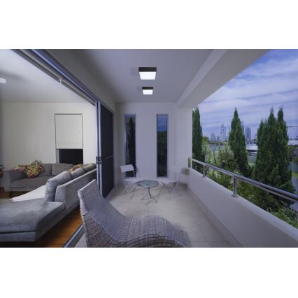 Azzardo AZ4497 - LED Venkovní stropní svítidlo CASPER LED/15W/230V IP54 hranatý