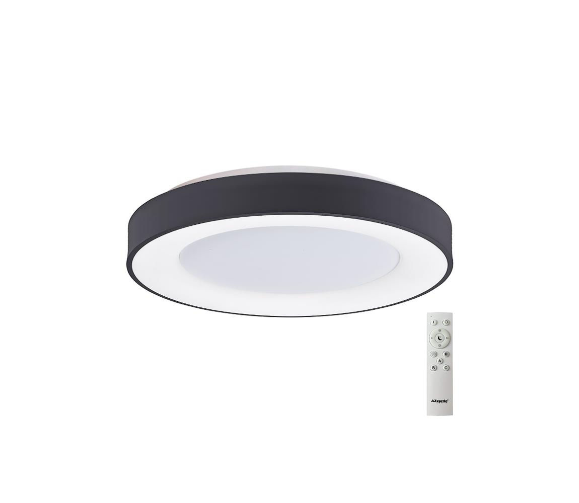 Azzardo Azzardo - LED Stmívatelné stropní svítidlo SANTANA LED/50W/230V černá +DO