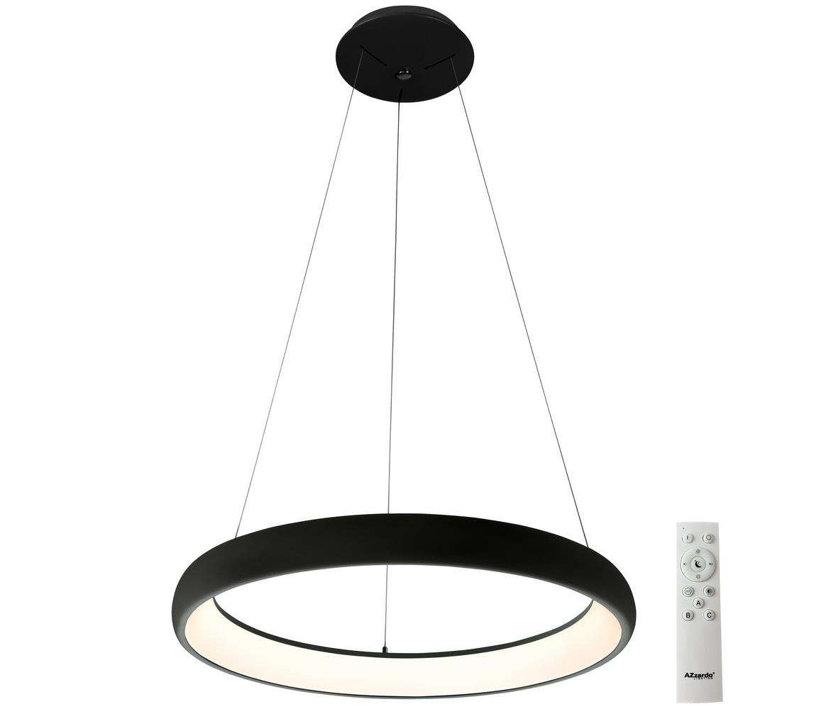 Azzardo Azzardo  - LED Stmívatelný lustr na lanku ANTONIO LED/50W/230V černá + DO 