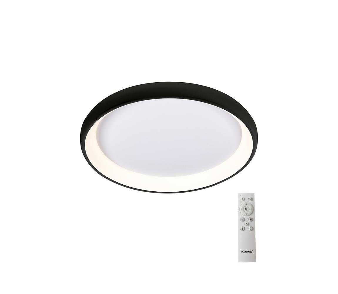 Azzardo Azzardo  - LED Stmívatelné stropní svítidlo ANTONIO LED/50W/230V černá +DO 