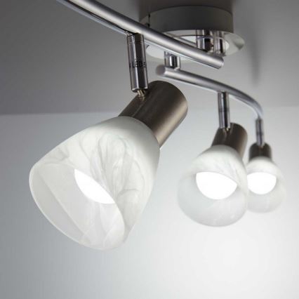 B.K. Licht BKL1030 - LED Bodové svítidlo LUNAS 4xE14/5W/230V