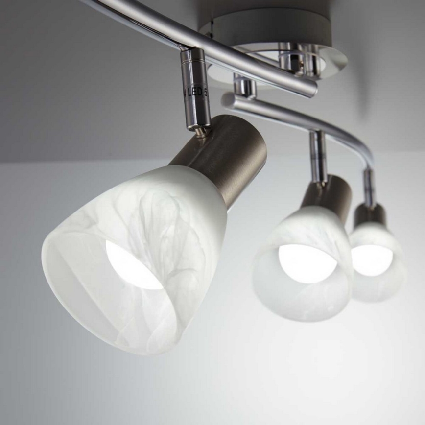 B.K. Licht BKL1030 - LED Bodové svítidlo LUNAS 4xE14/5W/230V