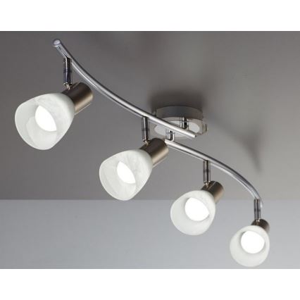 B.K. Licht BKL1030 - LED Bodové svítidlo LUNAS 4xE14/5W/230V