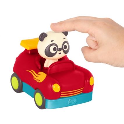 B-Toys - Autíčko na dálkové ovládání Panda Bingo 4xAA + 2xAAA