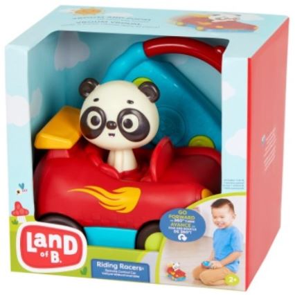 B-Toys - Autíčko na dálkové ovládání Panda Bingo 4xAA + 2xAAA