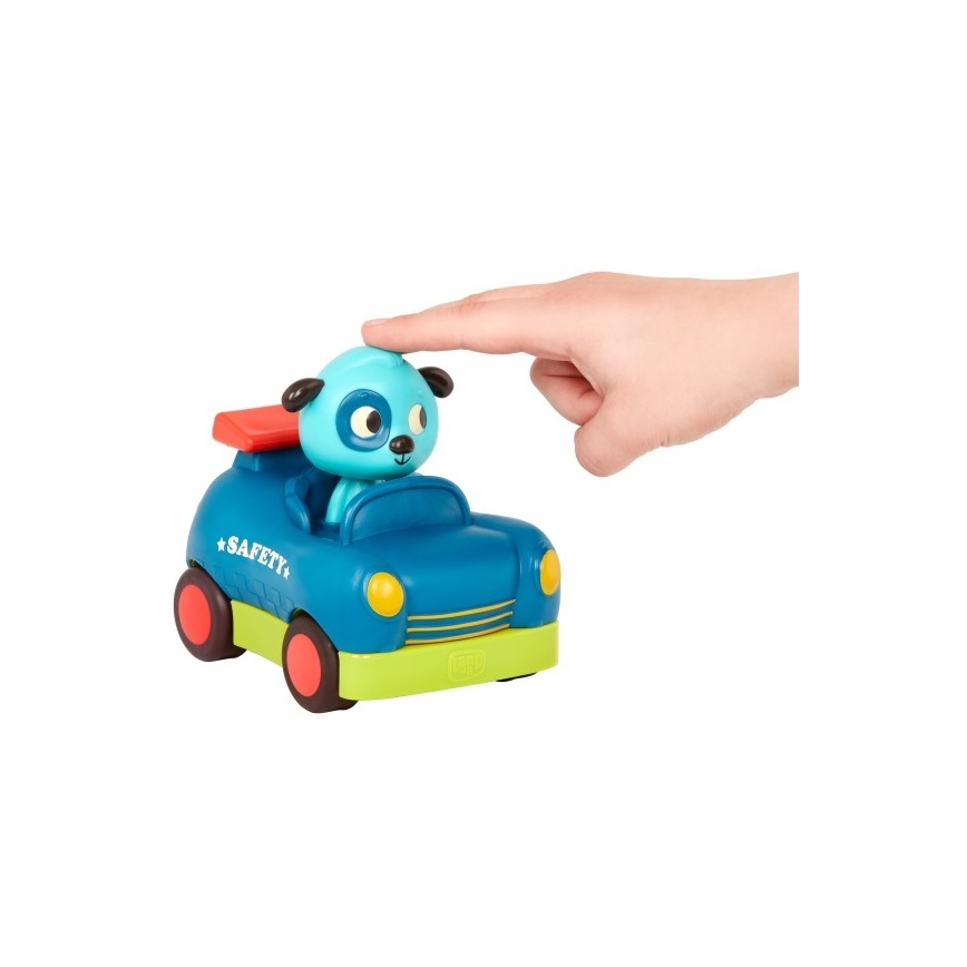 B-Toys - Autíčko na dálkové ovládání Pejsek Woofer 4xAA + 2xAAA