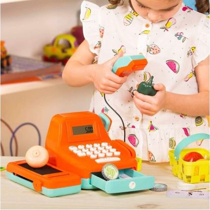 B-Toys - Dětská pokladna se zvuky a kalkulačkou