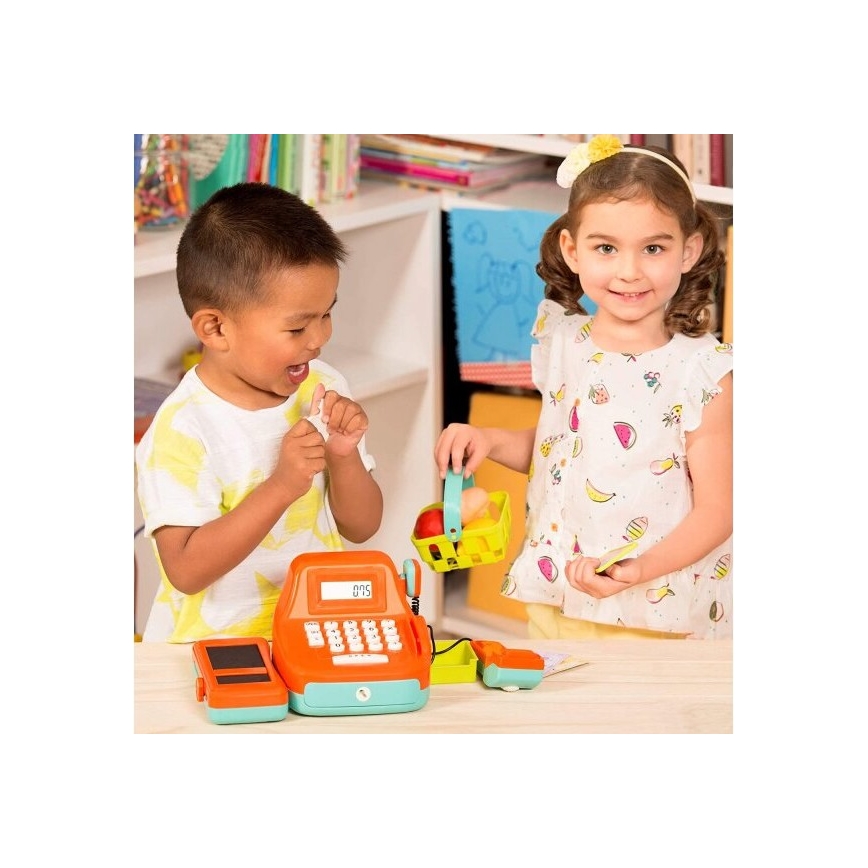 B-Toys - Dětská pokladna se zvuky a kalkulačkou